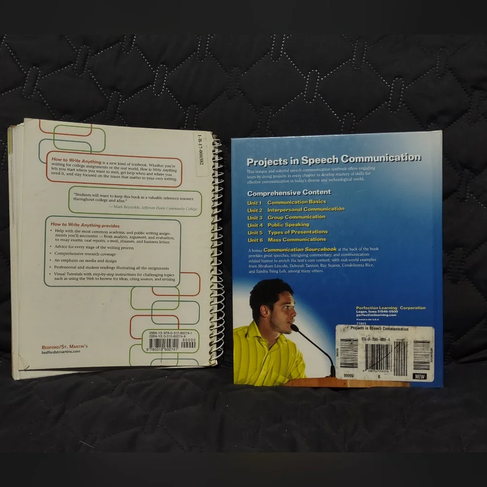 How to Write Anything And Speech Communication Books